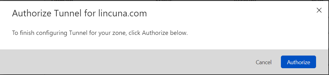 Authorize your domain